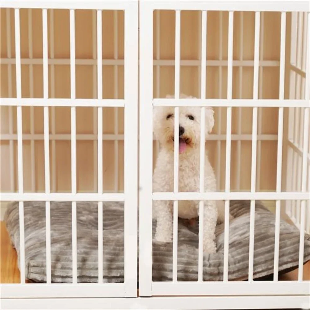 Large Dog Bed 33x24 inch Plush Soft Dog Cage Bed Washable Dog Mat with Non-Slip - Picture 7 of 7